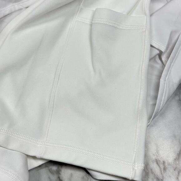 OFFLINE By Aerie 2" Hot Stuff Shorts Low Rise White 2 in 1 Size XXL Pockets - Picture 7 of 11